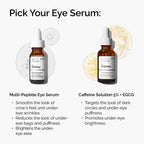 Pick Your Eye Serum for wrinkles, puffiness, and dark circles.